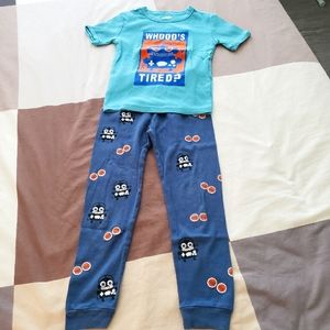 Printed Pajama Set for Boys (Can fit Size 5-6)